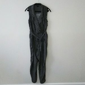 Slip on sleeveless  jumpsuit